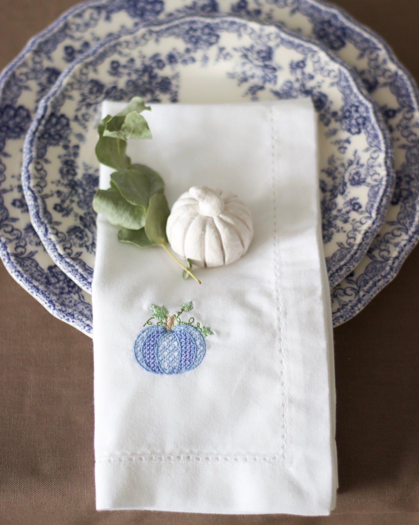 Gingham Pumpkin