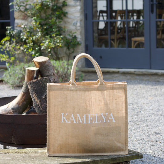 Kamelya Jute Tote