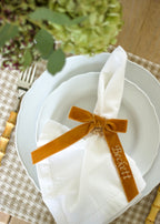 Harvest Monogram Bow
