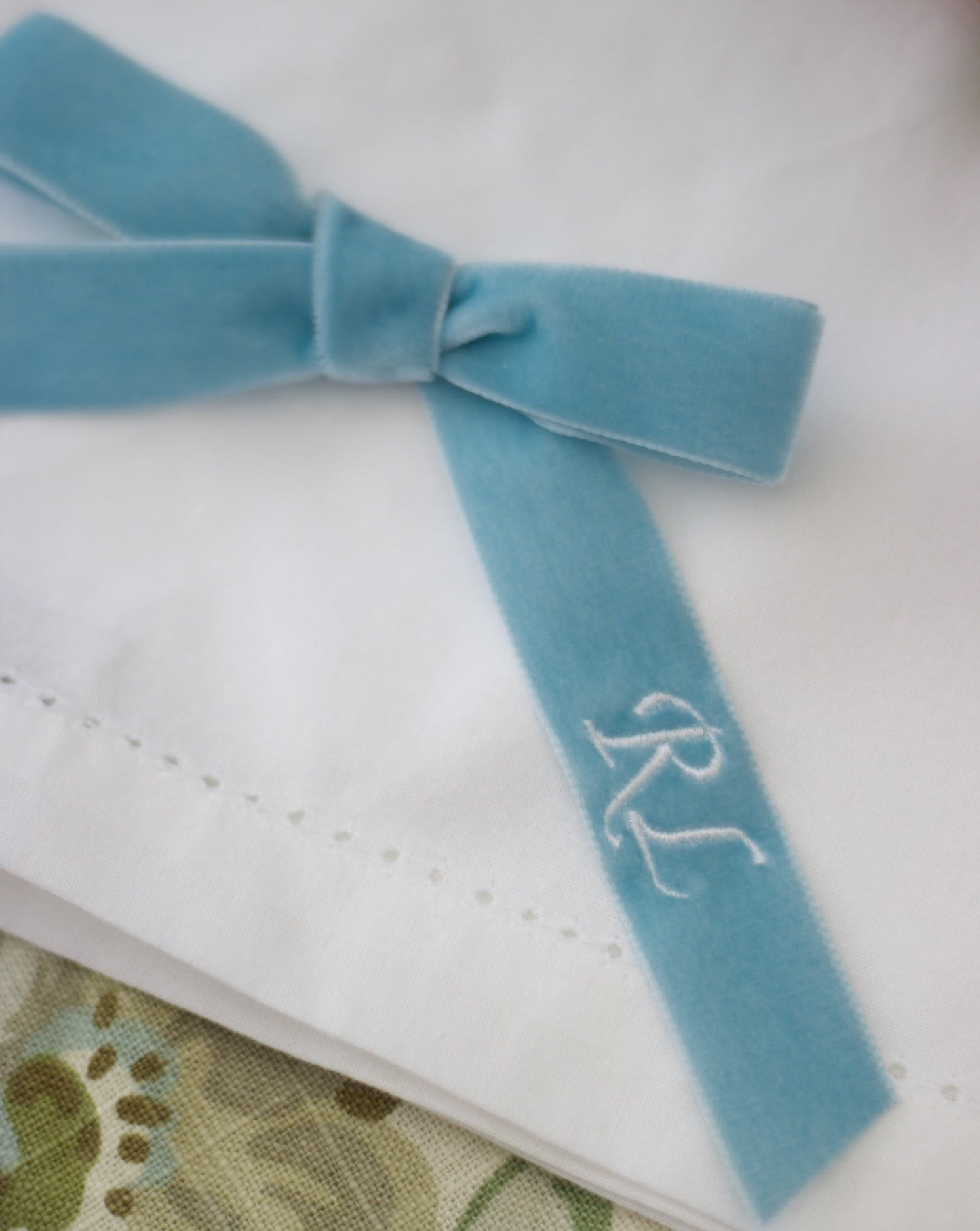 Riviera Monogram Bow