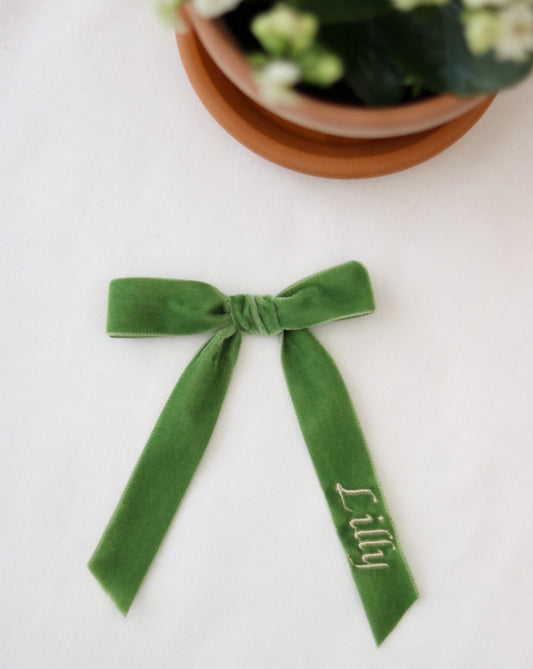 Orchard Monogram Bow