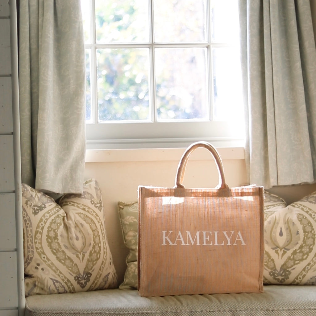 Kamelya Jute Tote