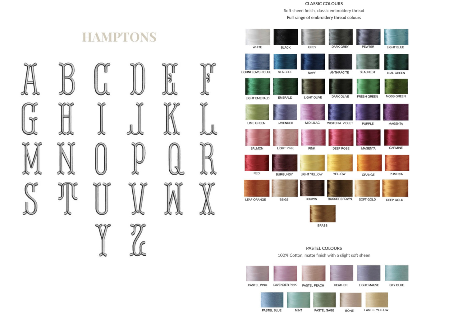 Kamelya - Hamptons Monogram Napkin | @kamelyaliving