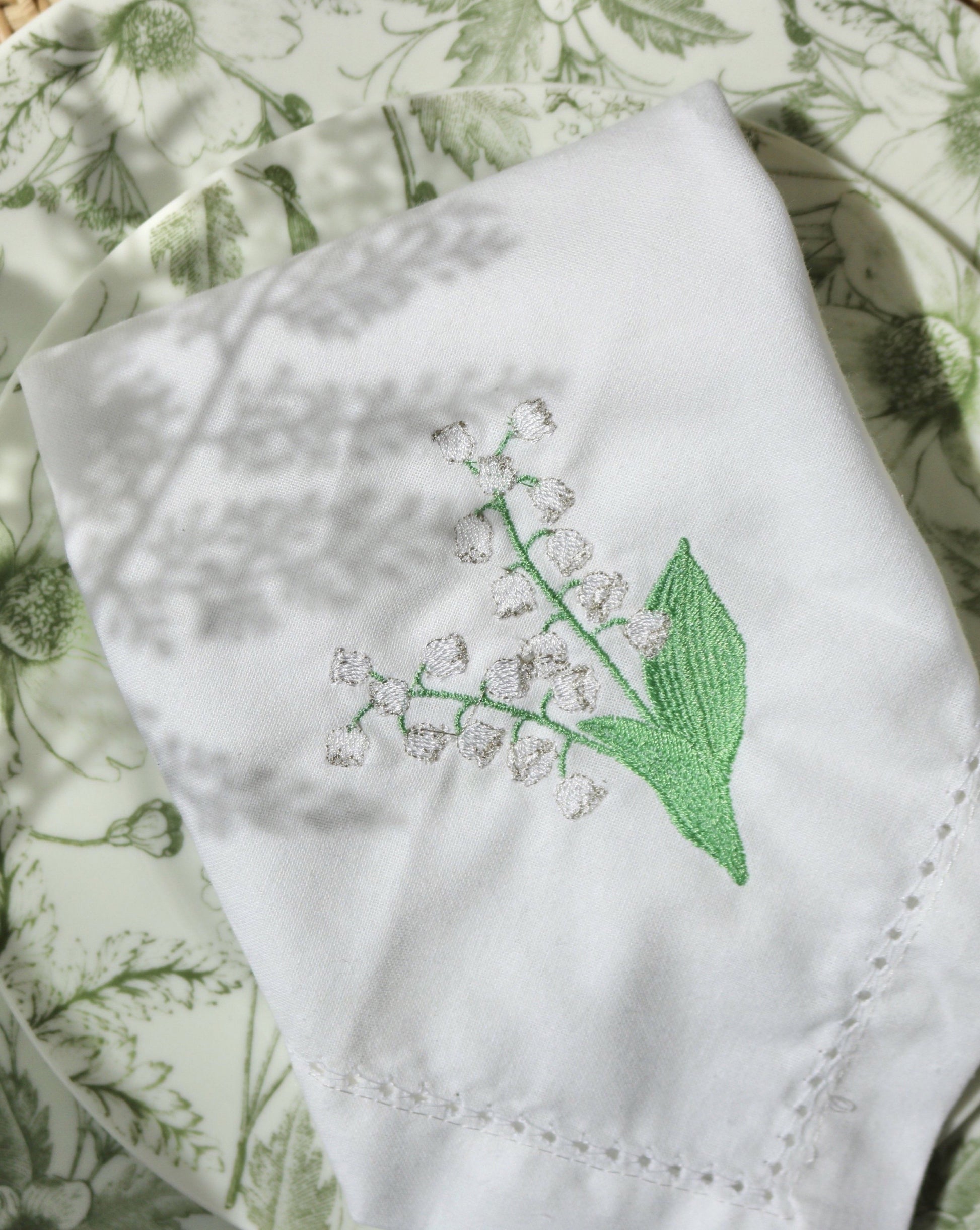 Kamelya - Lily Of The Valley Napkin | @kamelyaliving