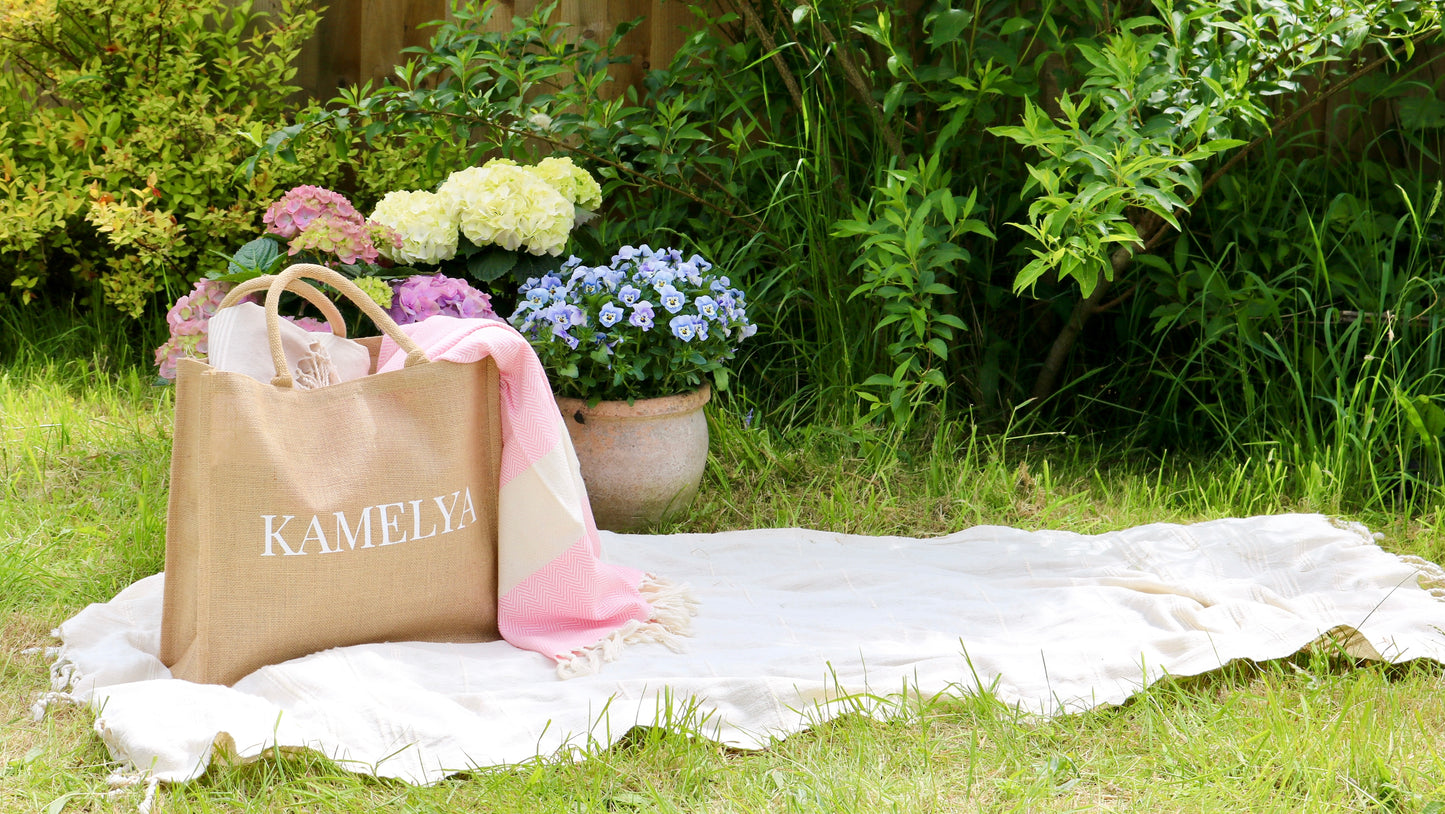 Kamelya - Palm Peshtemal Natural | @kamelyaliving